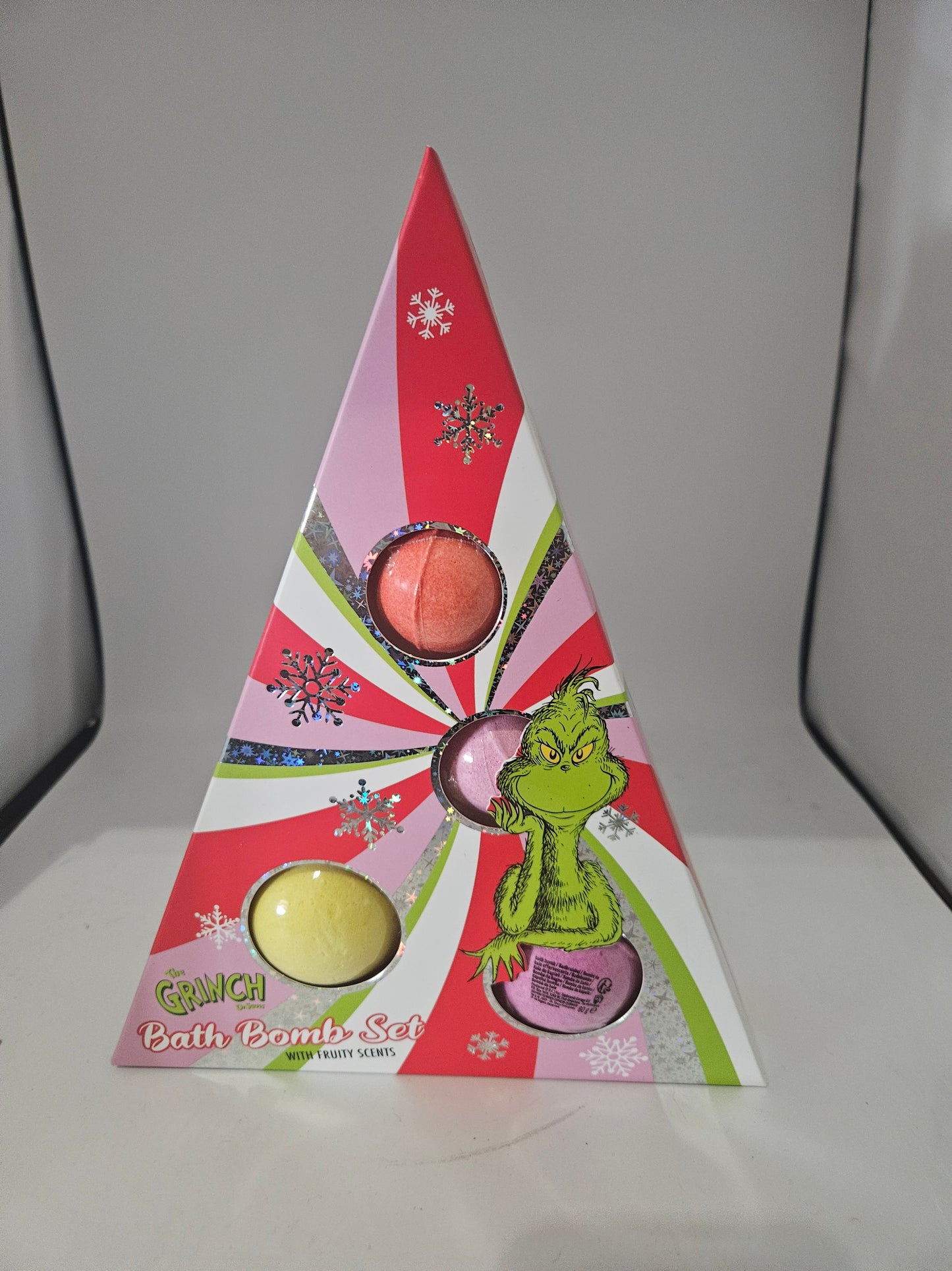 Badebomben Geschenkset Tannenbaum 4stk