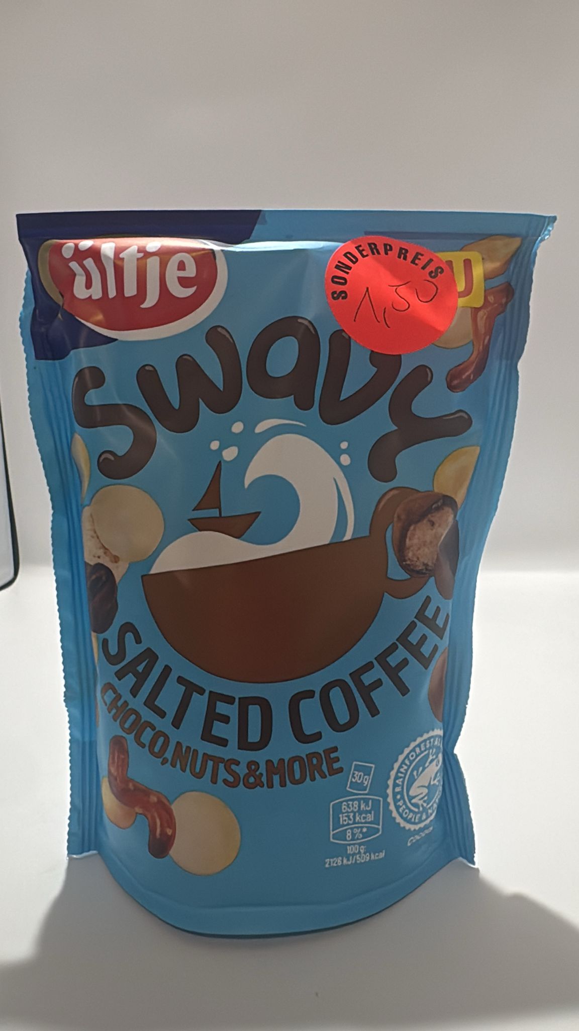 ültje Swavy Salted Coffee Mix 150g | Snackmix
