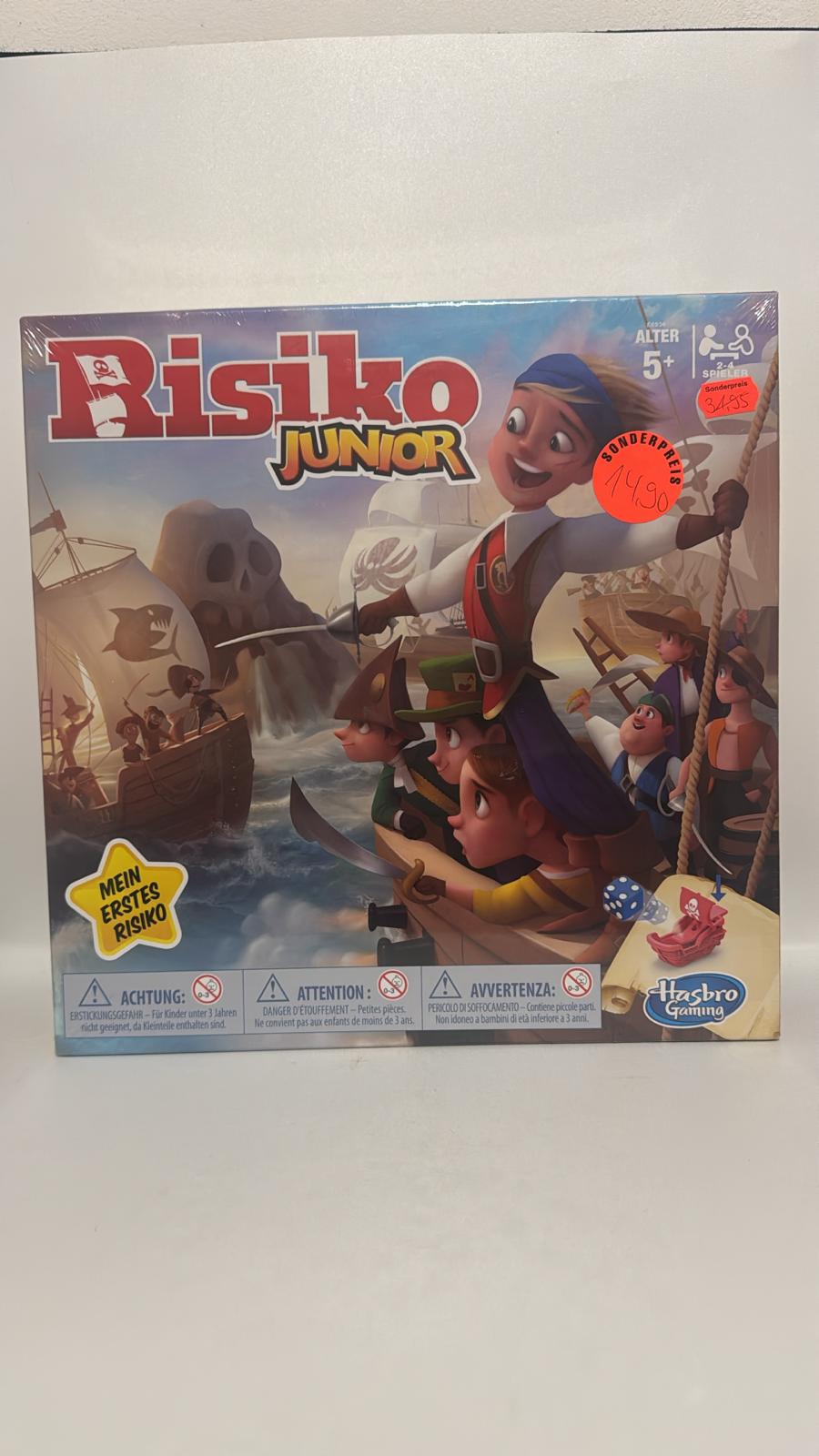 Risiko Junior Brettspiel Piraten ab 5 Jahren