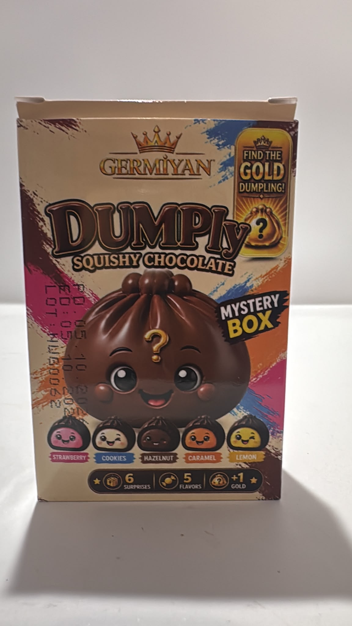 Dumply Squishy Chocolate Mystery Box 45g Schoko