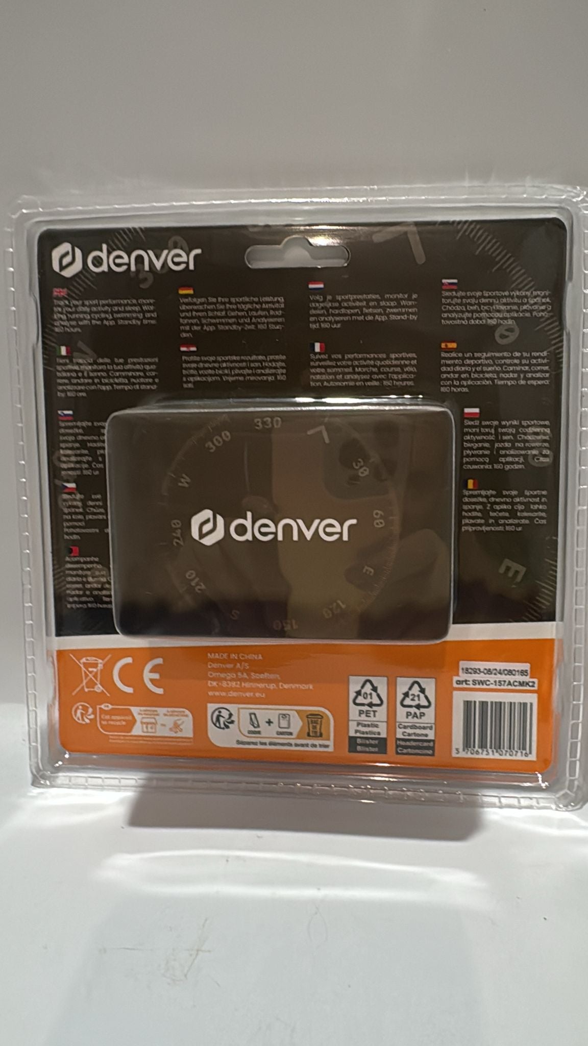 Denver Smartwatch SWC-157 Telefonfunktion Fitness