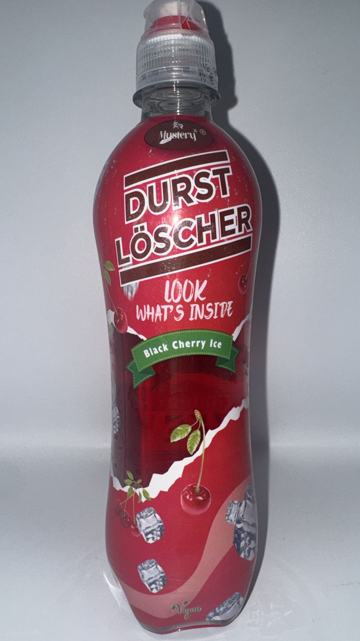 Durstlöscher Black Cherry Ice 500ml – Vegan