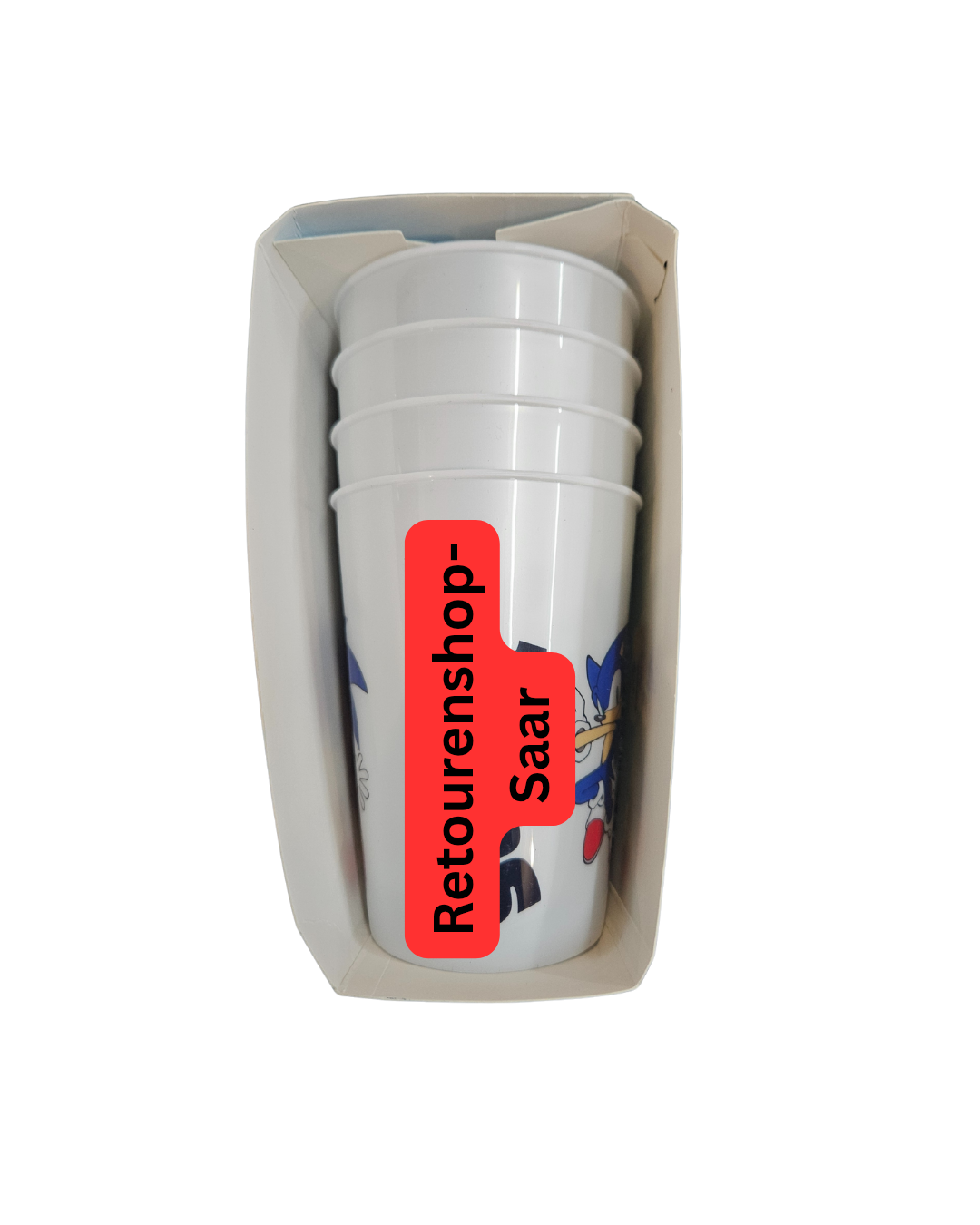 Trinkbecher 4er-Set 330 ml – Kinderbecher aus Polypropylen, spülmaschinengeeignet