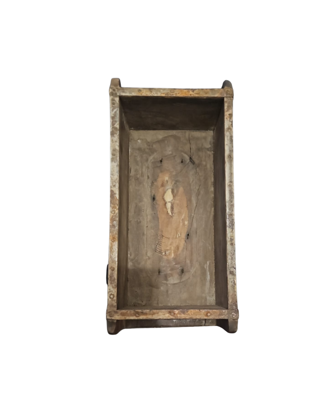 Holz Wandregal Ziegelform 3 Etagen Rustikal Vintage Regal
