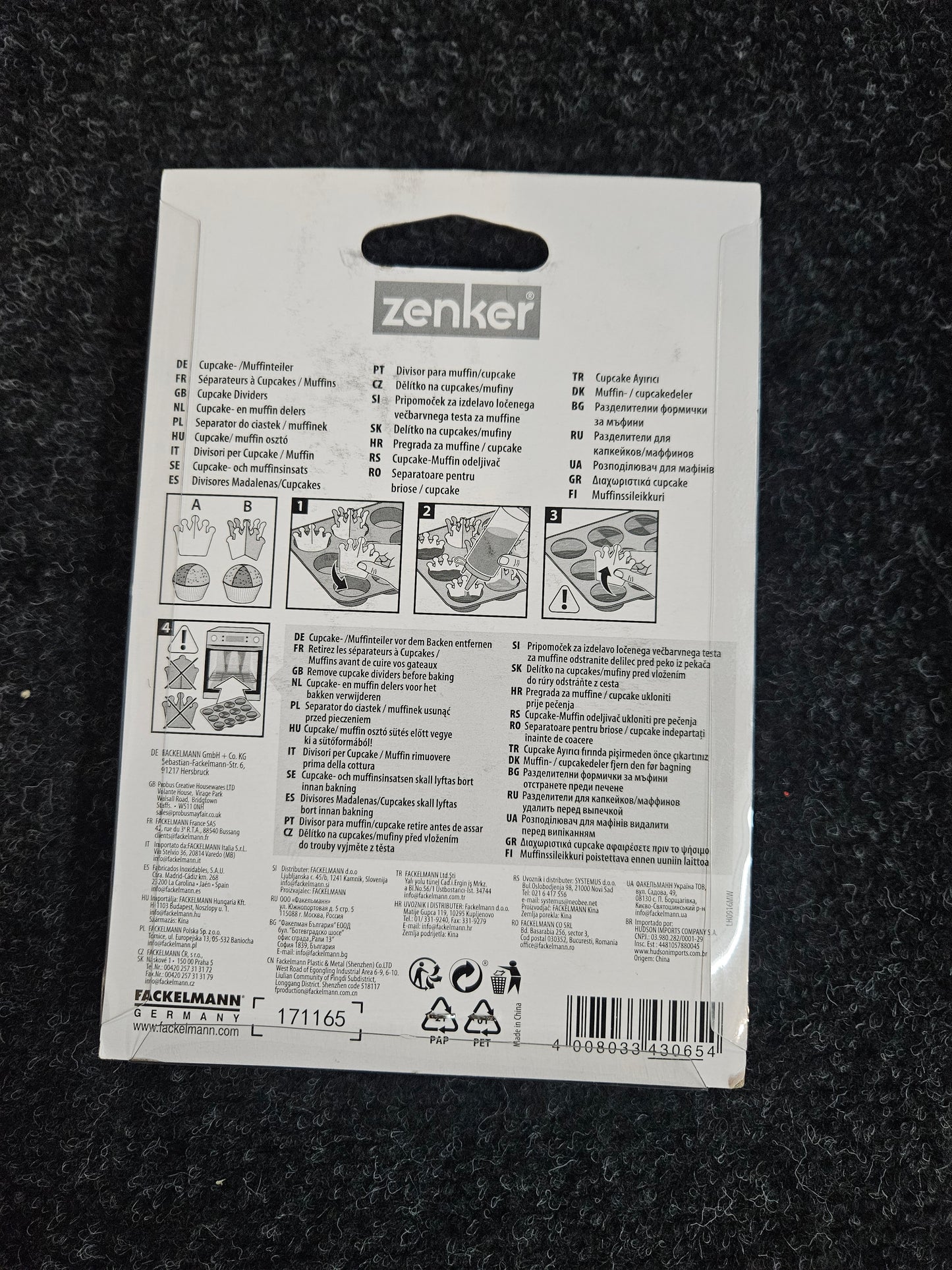 Cupcake Muffin Teiler – Mehrfarbige Muffins einfach backen