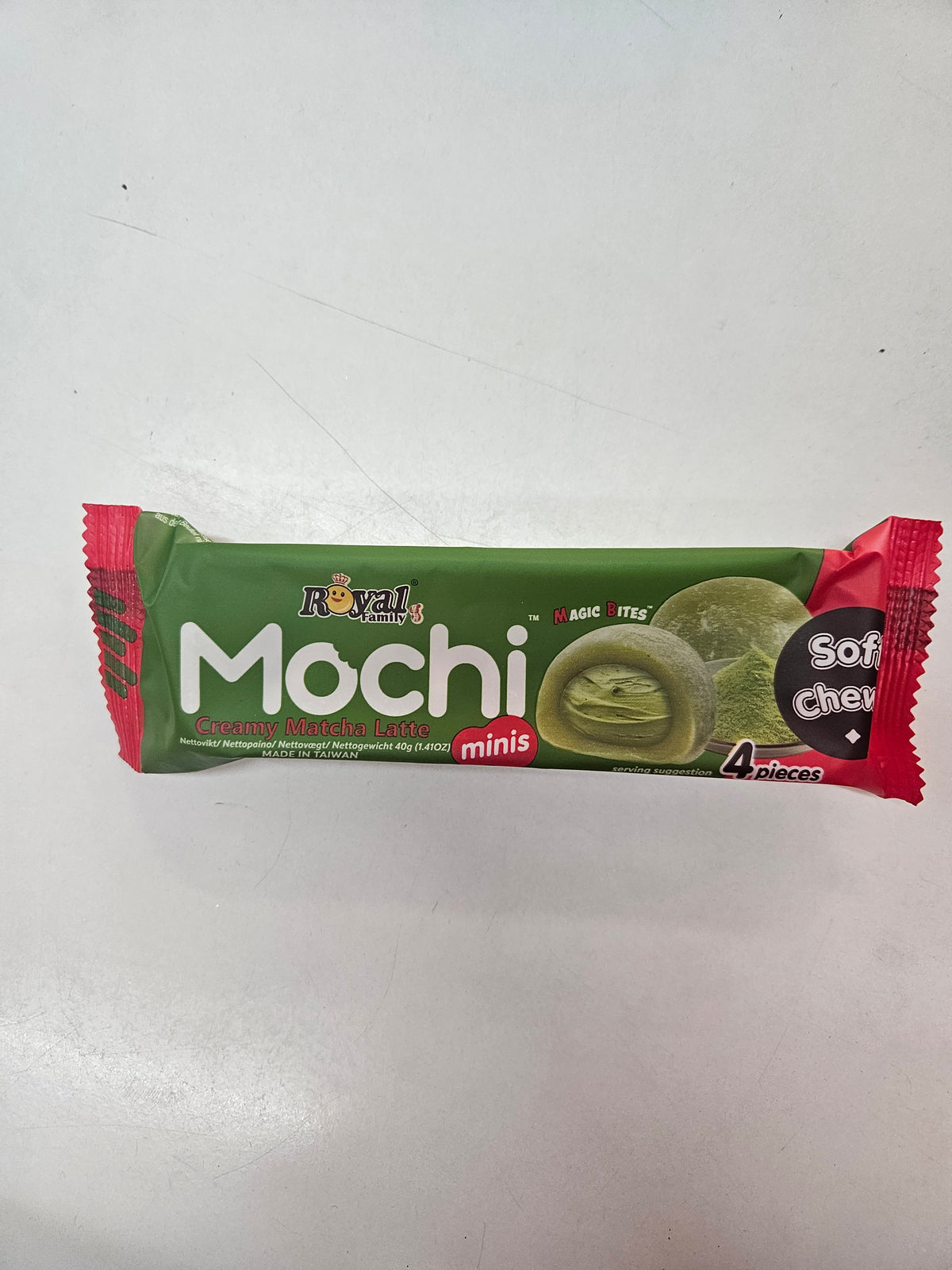 Royal Family Mochi Creamy Matcha Latte Minis 40g