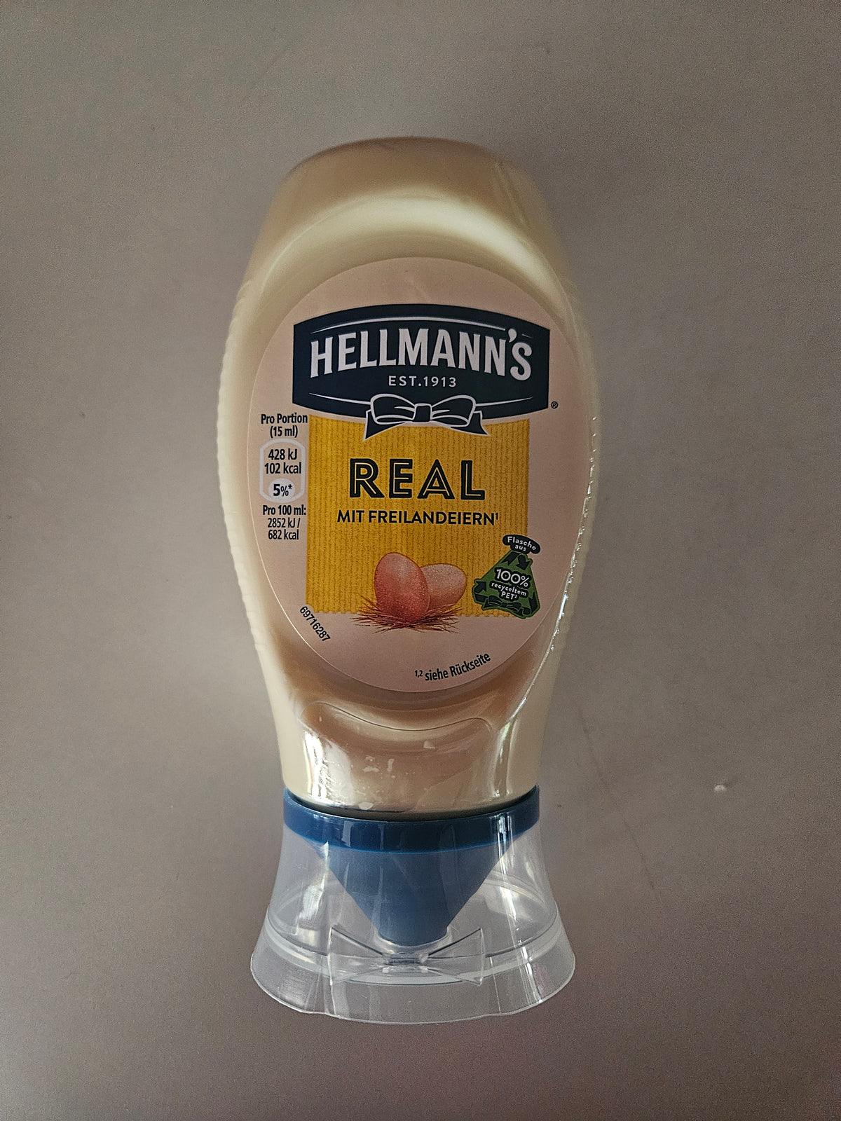 Hellmann's Real Mayonnaise Freilandeier 250ml Squeeze
