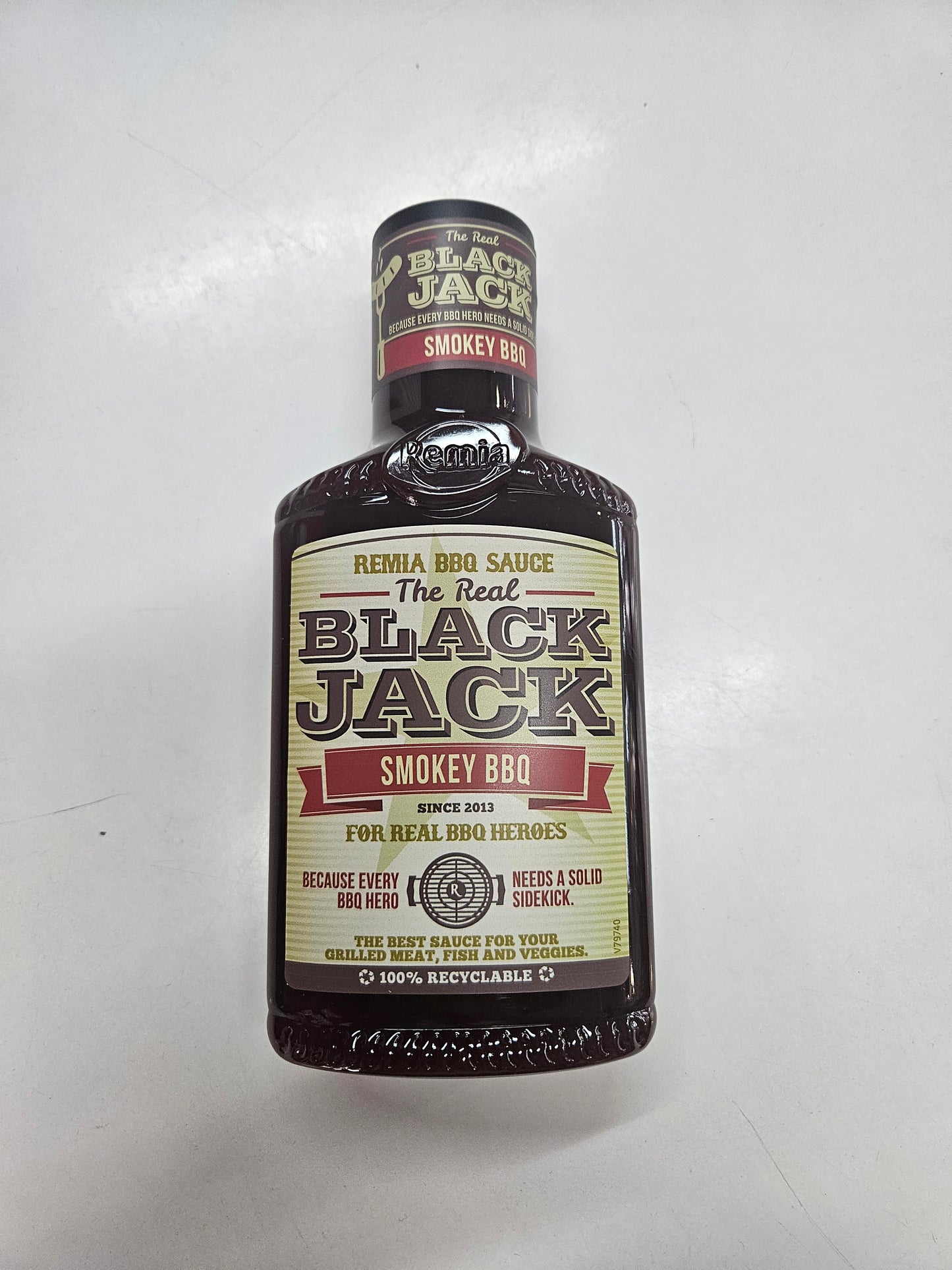 Remia BBQ Sauce The Real Black Jack 450ml