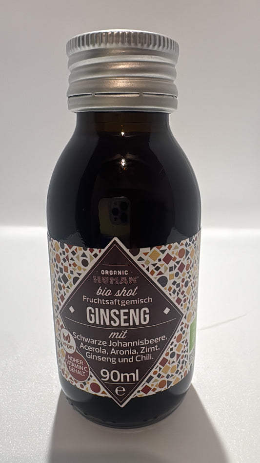Organic Human Bio Shot Ginseng 90ml