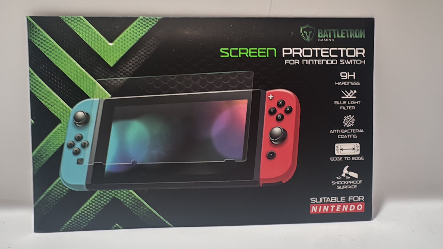 Battletron Premium Displayschutz für Nintendo Switch – 9H Glas⁠