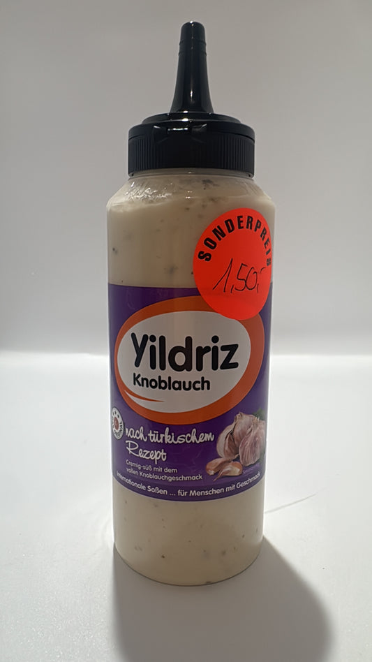 Yildriz Knoblauchsauce nach türkischem Rezept 265ml