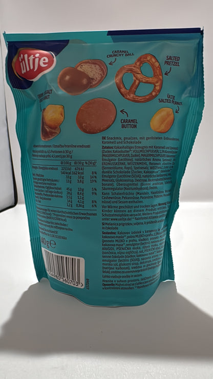 ültje Swavy Salted Caramel Snackmix – Schoko, Nüsse & Brezeln (140g)⁠