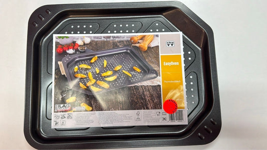 Thermo-Backblech 41×31,5×2,5 cm – Antihaft & extra knusprig