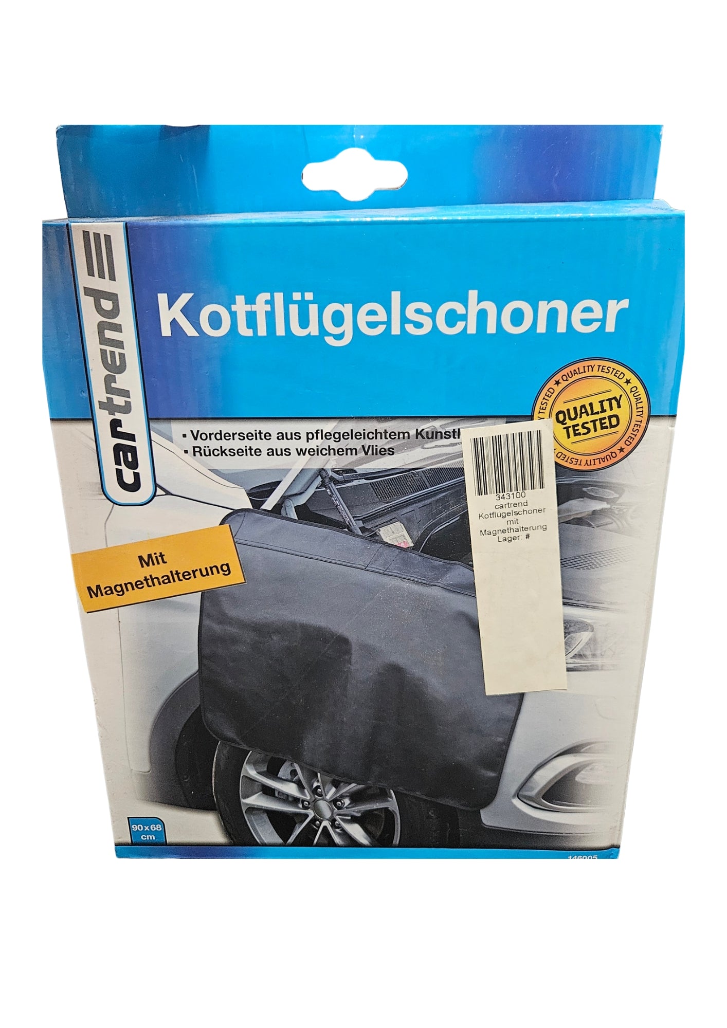 Kotflügelschoner Magnet Kunstleder Lackschutz Auto