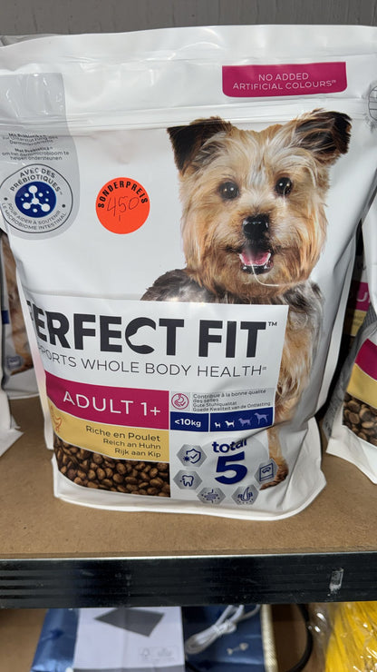 Perfect Fit Adult 1+ Trockenfutter für kleine Hunde (<10 kg) – Huhn, 1,4 kg