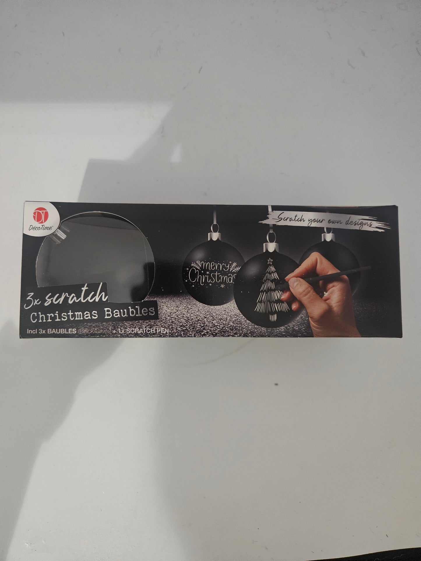 Kratzbaumnadeln 3er Set Scratch Christmas Baubles