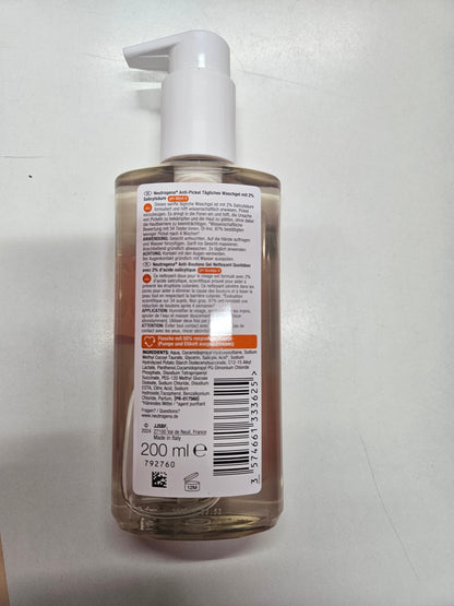 Neutrogena Anti-Pickel Waschgel 2 % Salicylsäure – täglich