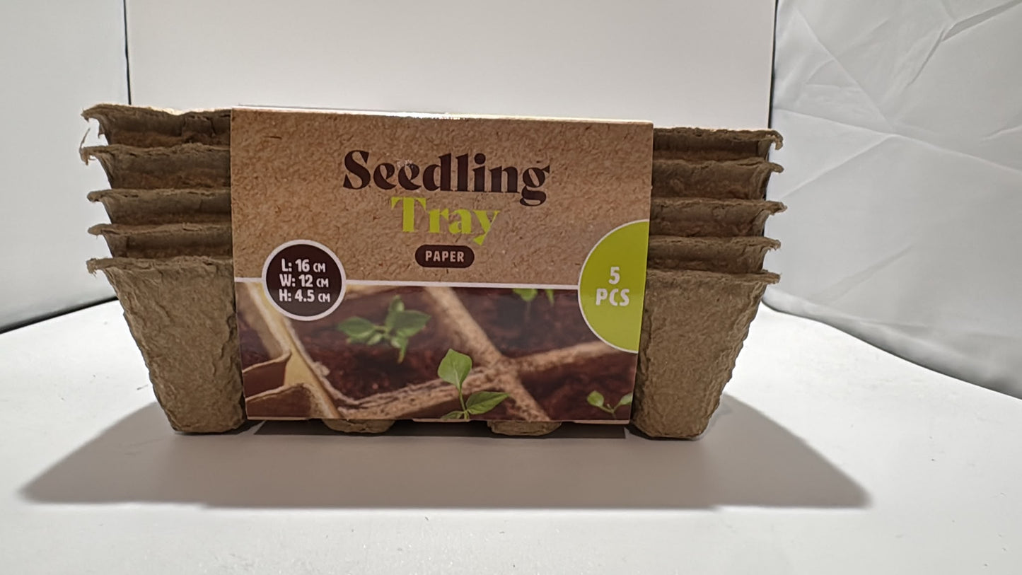 Anzuchtschalen Papier 5er Set Biologisch Abbaubar