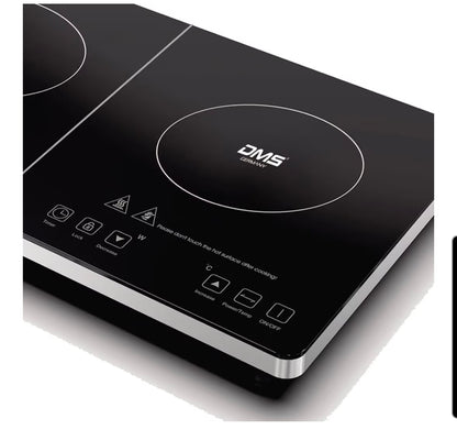 DMS Doppel Induktionskochplatte 3500 W – Mobil & Touch