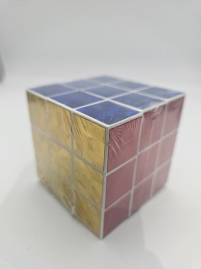 Holografischer Zauberwürfel 3x3 – Magic Cube mit Metallic-Effekt