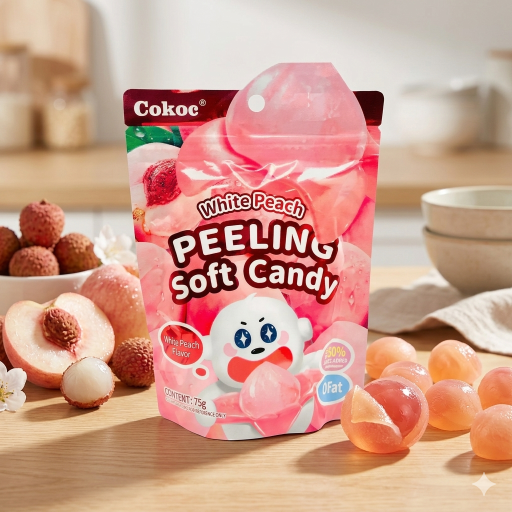 Cokoc Peeling Soft Candy White Peach 75g