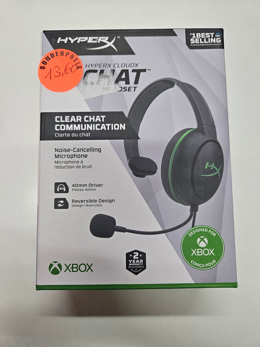 HyperX CloudX Chat Headset Xbox Series X|S & One