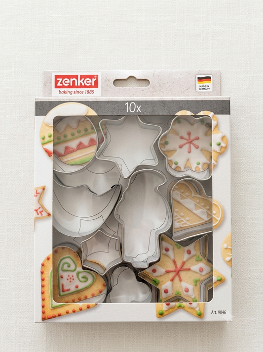 Zenker Ausstechformen Set 10-teilig Plätzchen Formen