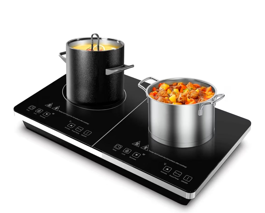 DMS Doppel Induktionskochplatte 3500 W – Mobil & Touch