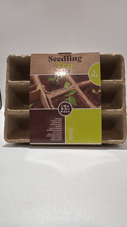 Anzuchtschalen Papier 5er Set Biologisch Abbaubar