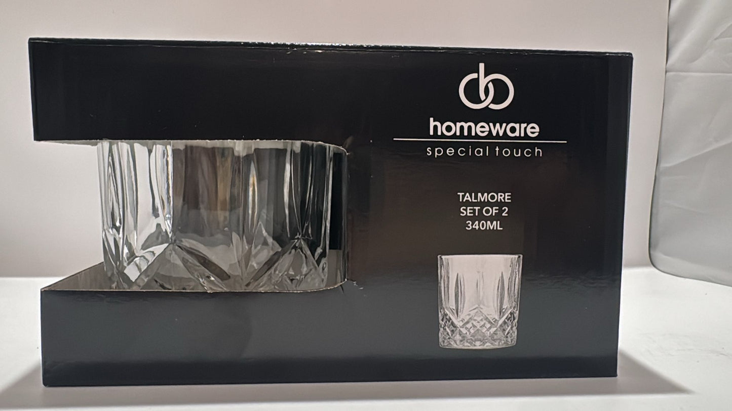 Talmore Tumbler Gläser Set 2x 340 ml