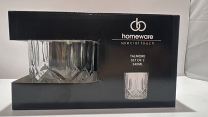 Talmore Tumbler Gläser Set 2x 340 ml