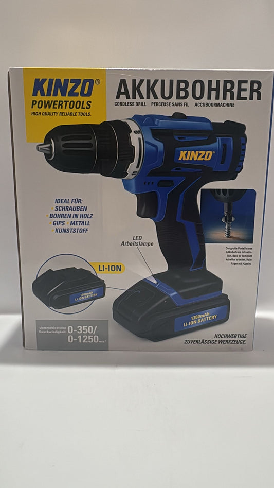 Akku Bohrschrauber 14,4V 25Nm 2-Gang LED KD551-2144LI