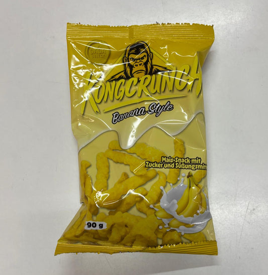 Takims Kongcrunch Banana Style 90g – Mais Snack Banane