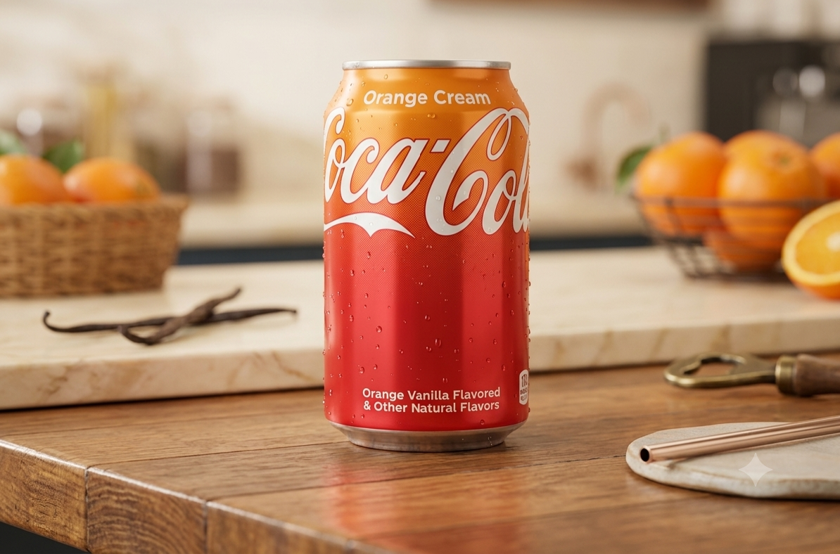 Coca-Cola Orange Cream USA Import 355ml