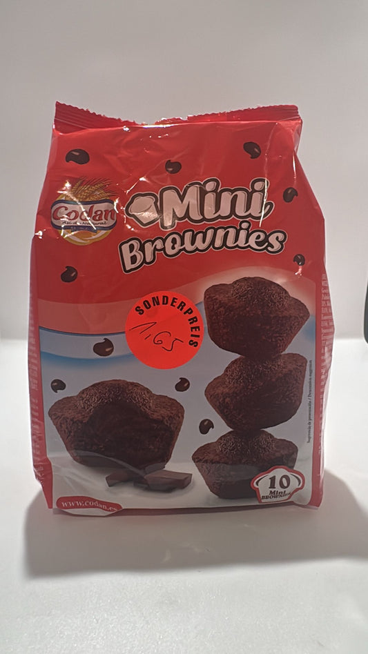 Codan Mini Brownies 10 Stück | Saftige Schoko Brownies