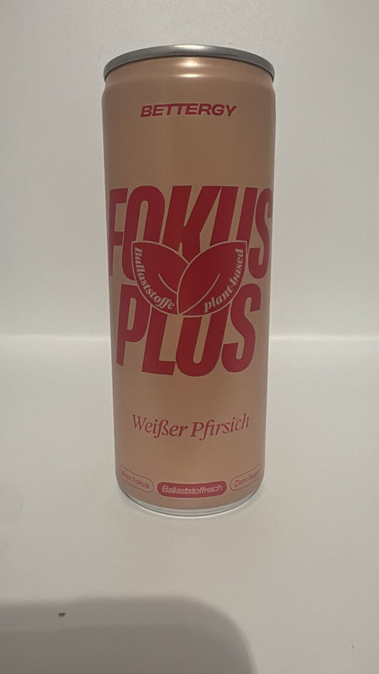 Bettergy Fokus Plus Weißer Pfirsich 250ml