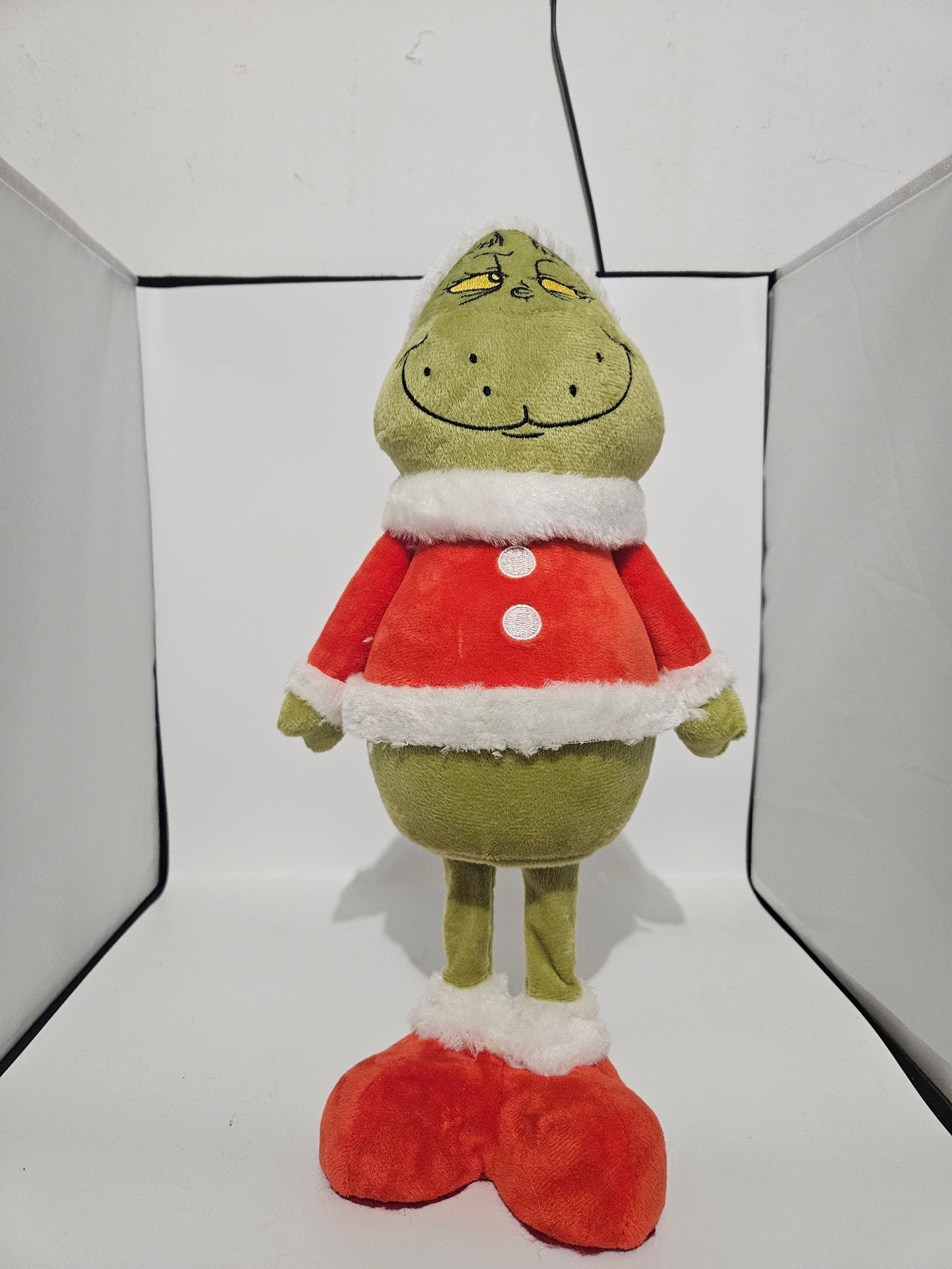 Plüschfigur Weihnachtsmann Deko Stehend