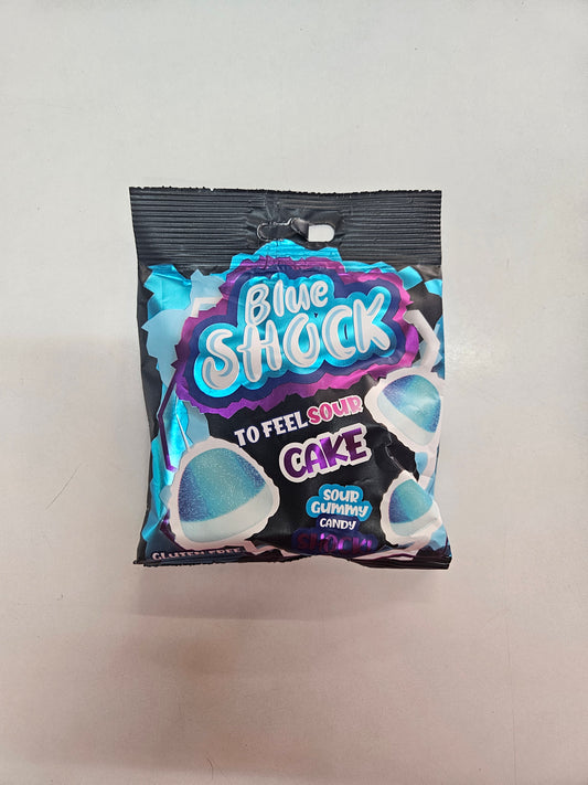 Blue Shock Cake Sour Gummy Candy 80g – Eviza Sweets