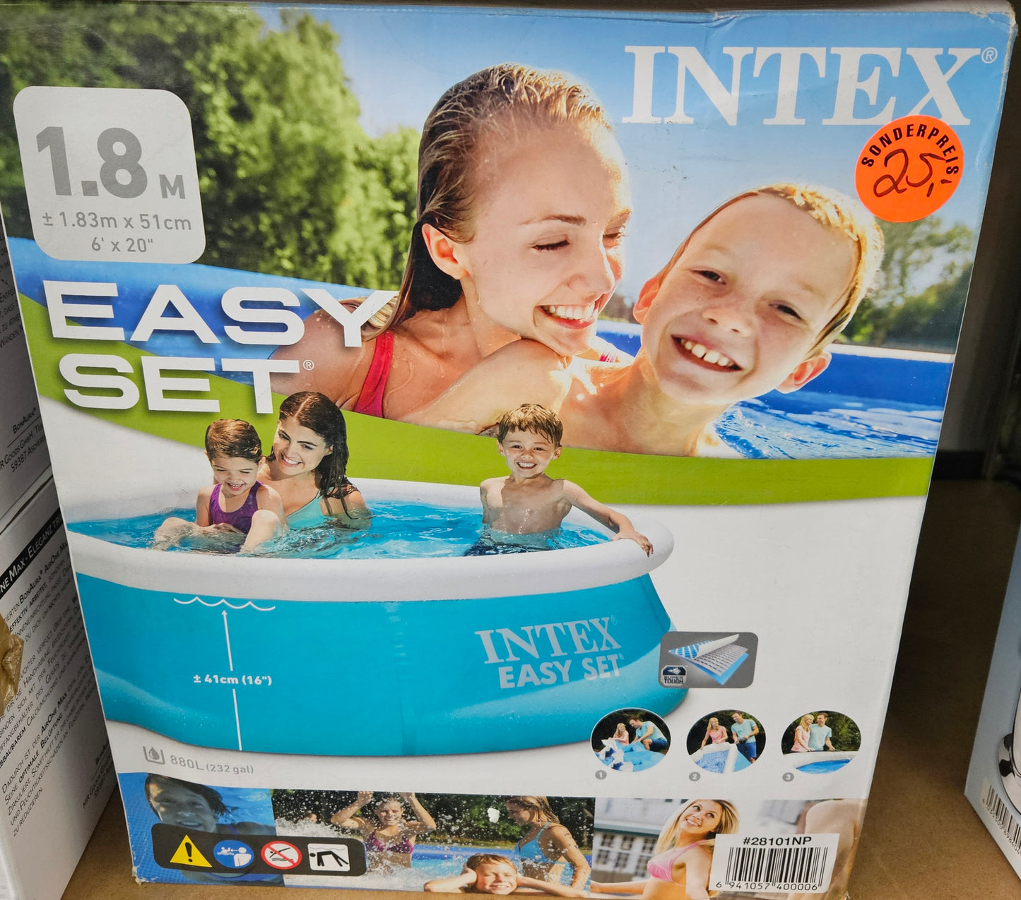 Easy Set Pool 183 x 51 cm Quick-Up