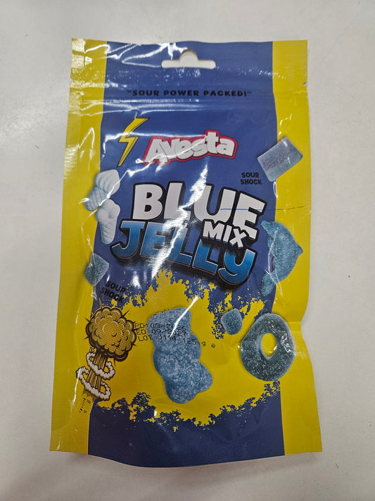 Avesta Blue Jelly Mix Sour Shock Fruchtgummi 125g