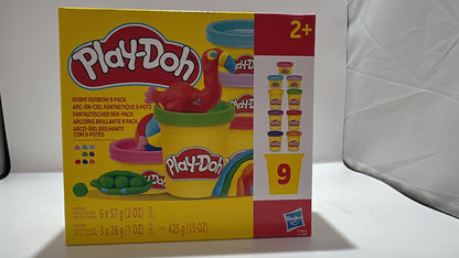 Play-Doh 9er Pack Knete Regenbogen Farben