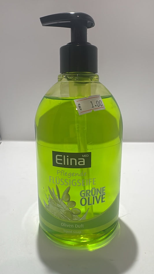 Pflegende Flüssigseife Grüne Olive 500ml Spender