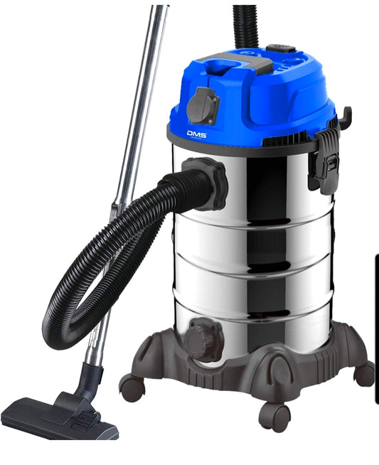 DMS Industriestaubsauger NTSC-30 – Nass & Trocken, 2300W, 30L, Blasfunktion