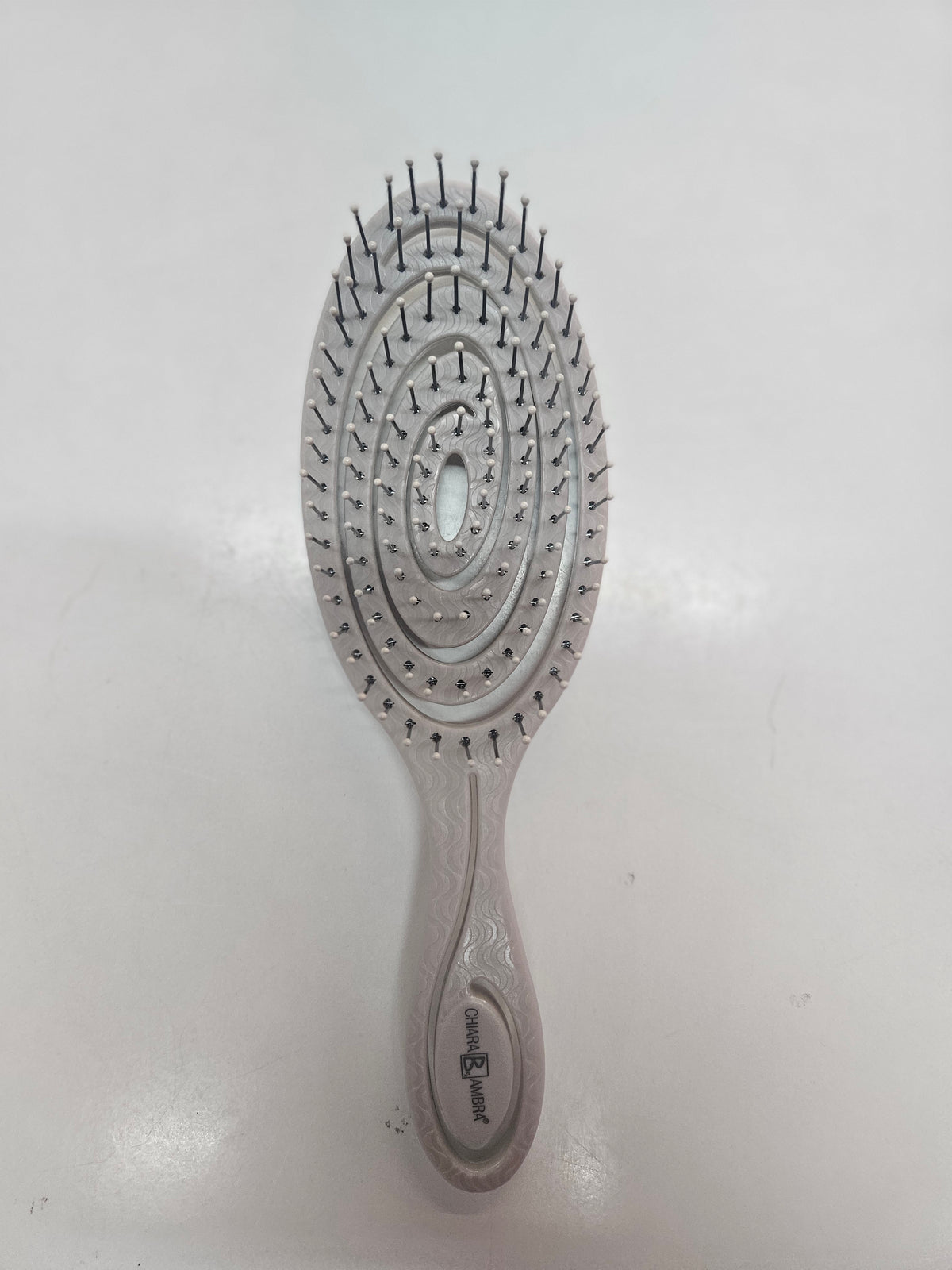 Chiara Ambra Bio Entwirrbürste Spiral beige