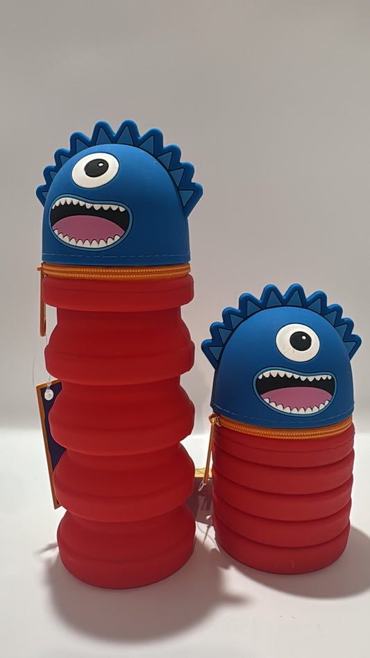 Monster Schlampermäppchen ausziehbar | Federmäppchen