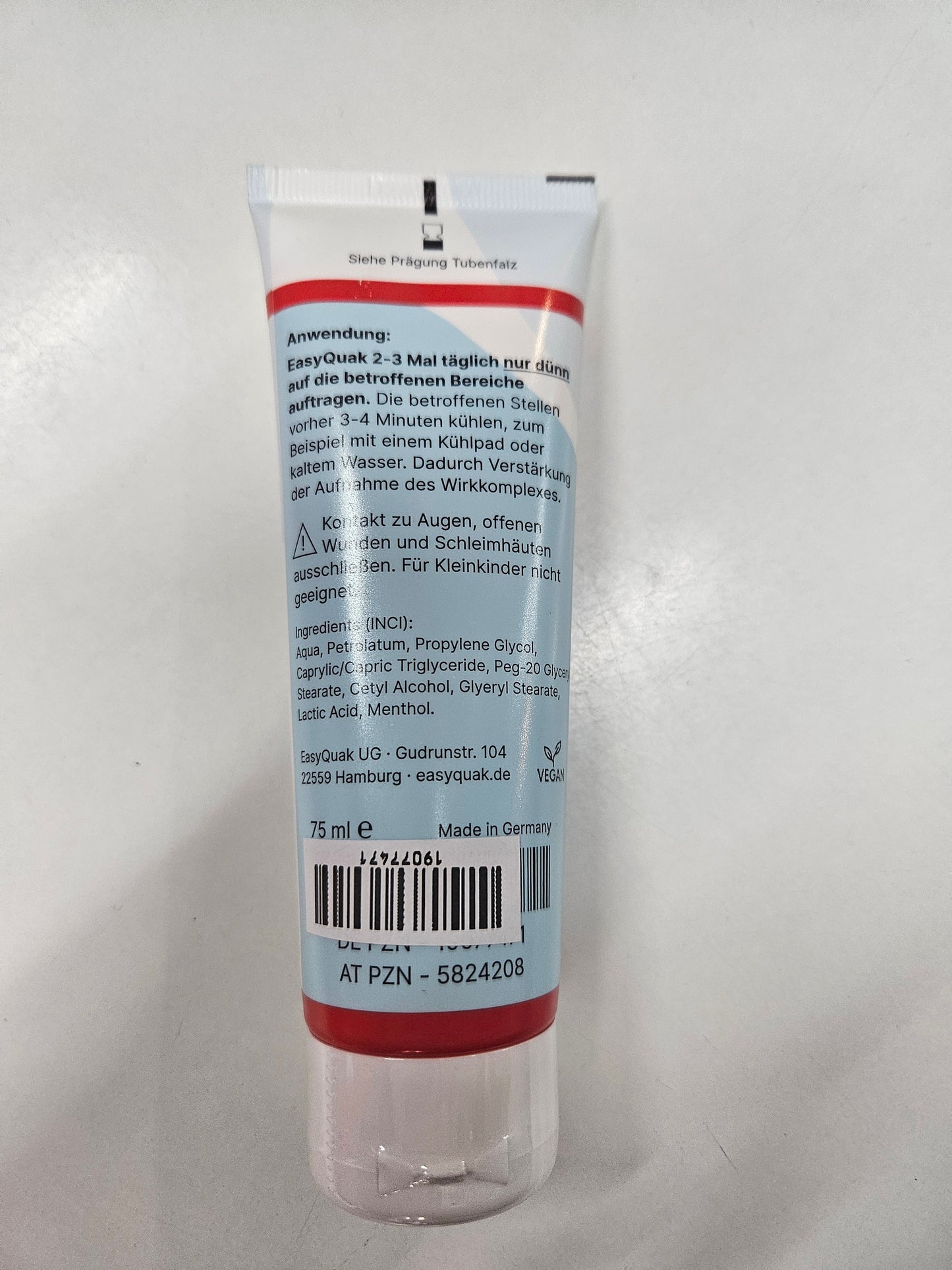 EasyQuak Salbe 75 ml – Kühlende Quarkwickel-Alternative bei Schmerzen