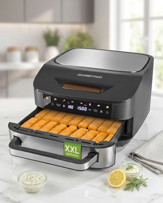 GOURMETmaxx Heißluftfritteuse XXL 7L 2200W