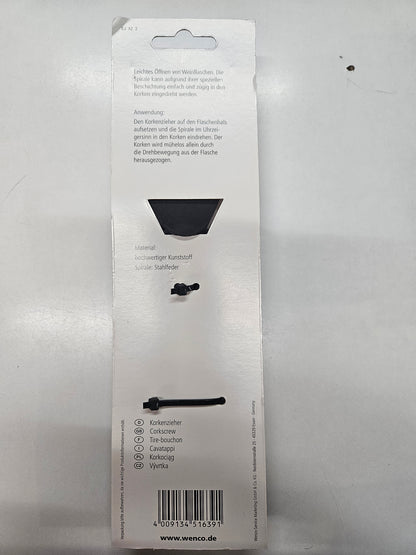 Wenco Korkenzieher – müheloses Öffnen von Weinflaschen
