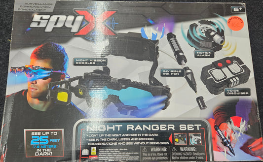 SpyX Night Ranger Set Agenten Spielzeug ab 6 Jahren