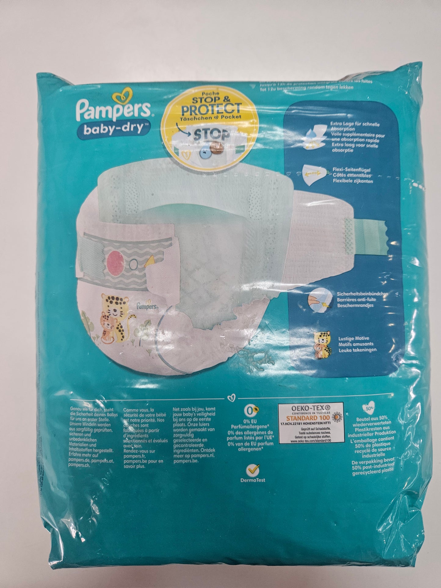 Pampers Baby-Dry Größe 6 Windeln 13–18kg Auslaufschutz